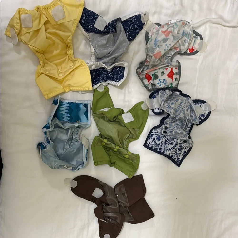 Nicki’s diaper Cloth Diaper Set of 7